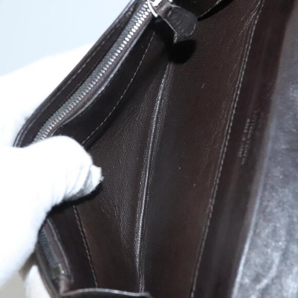 BOTTEGA VENETA INTRECCIATO Long Wallet Leather Brown 156819 Auth bs24196 - Picture 13 of 16